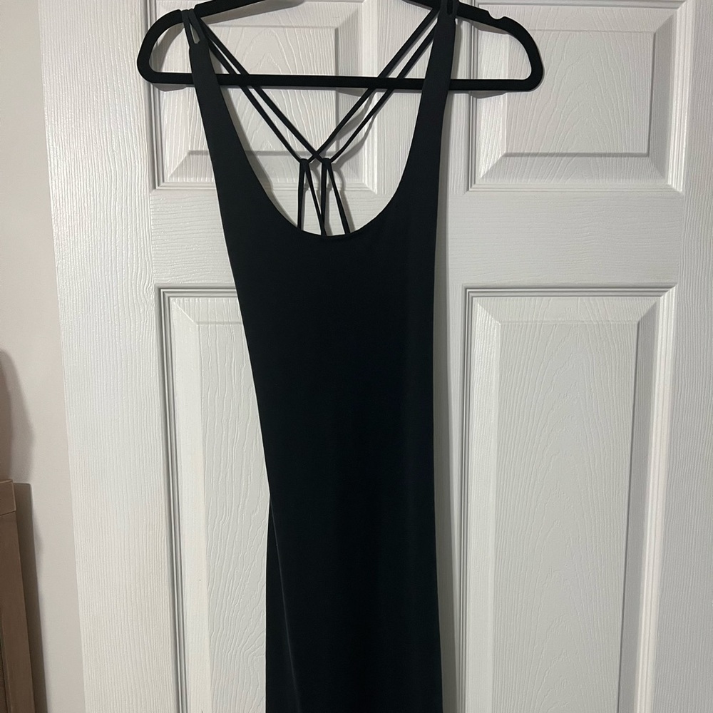 Sexy Strappy Navy Blue Cocktail Dress Size S